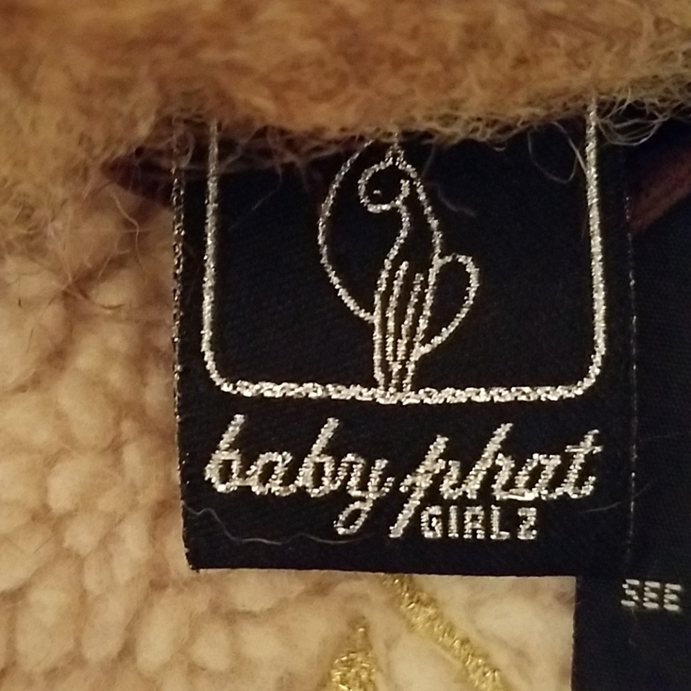 Faux Fur Baby Phat Retro Girls Coat - Picture 14 of 16